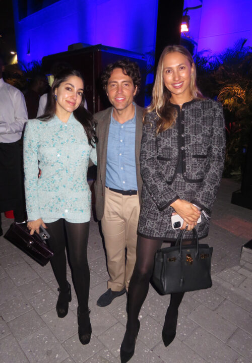 Maky Hinson, Ivan Pol and Liana Khasanova Valente