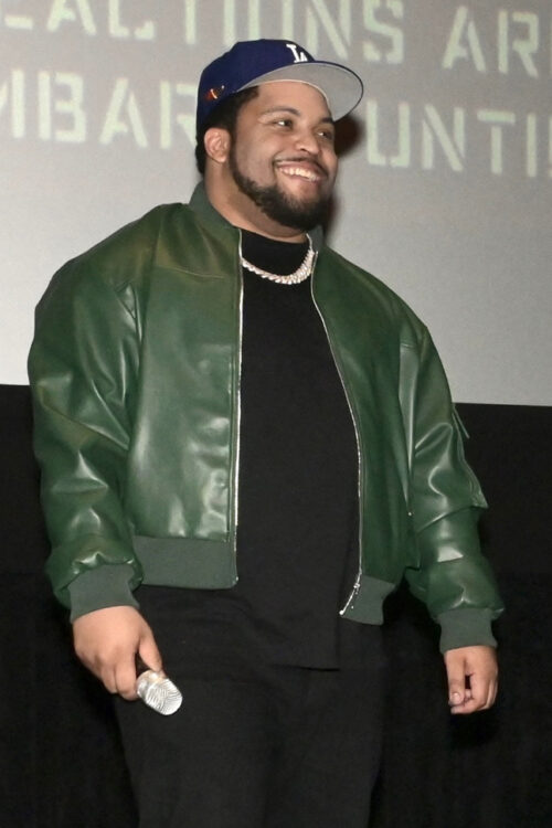 Actor O'Shea Jackson at the Miami Screening of Den of Thieves 2 at Silverspot Theater in Downtown Miami