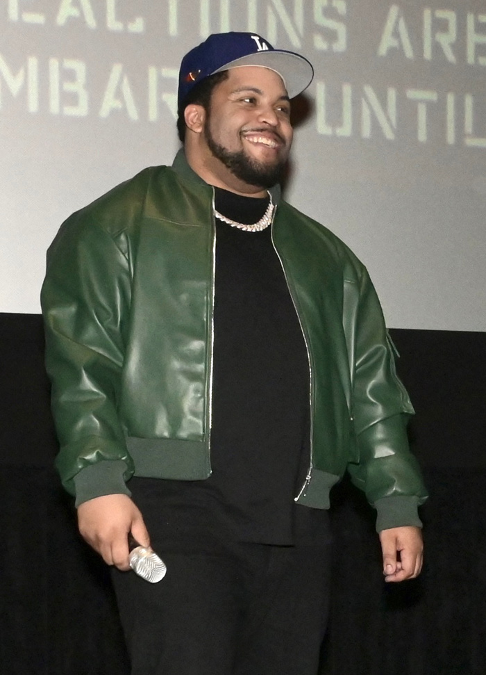 Actor O'Shea Jackson at the Miami Screening of Den of Thieves 2 at Silverspot Theater in Downtown Miami