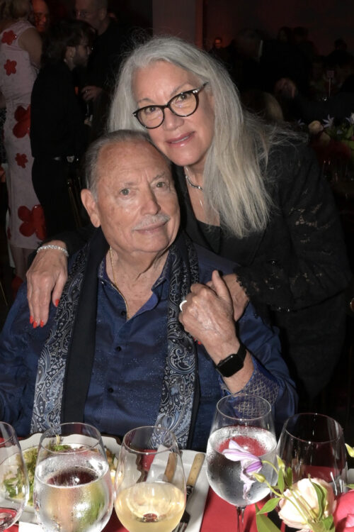 Barbara Herzberg, Sidney Stern at the YoungArts Miami Gala 2025 at the Rubell Museum