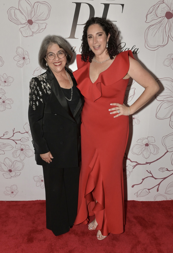 Miami-Dade Mayor Daniella Levine Cava and Kadie Black at the Voices for Children Be A Voice Gala 2025 at the Mandarin Oriental