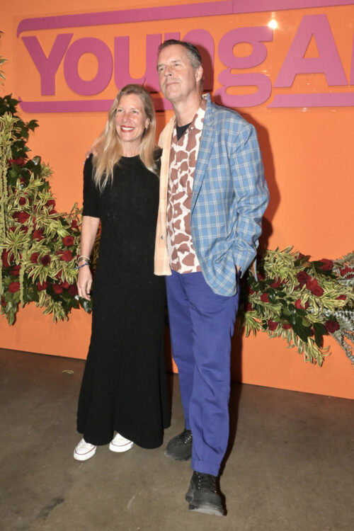 Kathryn Mikesell and Dan Mikesell at the YoungArts Miami Gala 2025 at the Rubell Museum