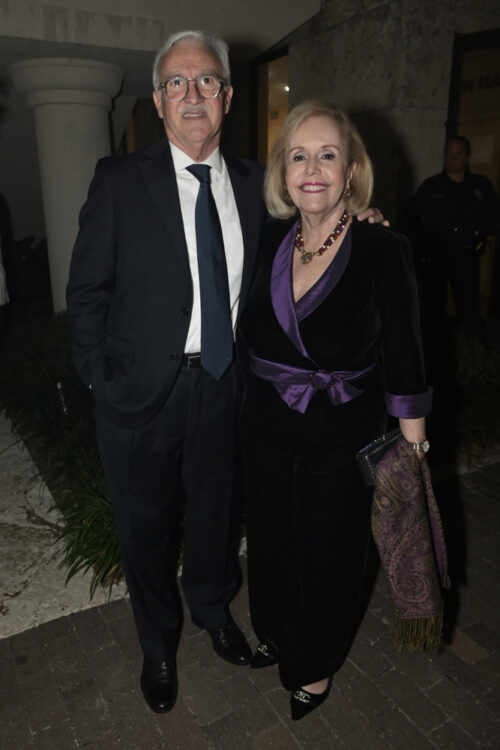 Fernando Petit and Aida Levitan at the Centennial Gala at the Coral Gables Museum
